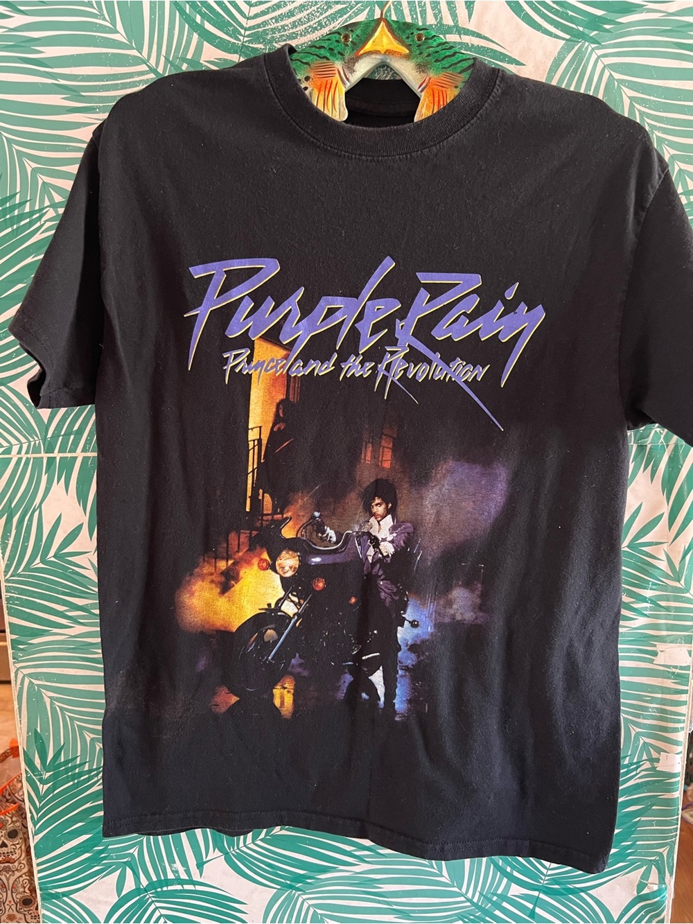 Purple Rain Prince and the Revolution Graphic Tee - Black Sz M Guc Vintage 80’s